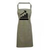 PR154 Premier Grembiule con pettorina e tasca frontale 65% poliestere 35% cotone 195gr Thumbnail