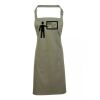 PR154 Premier Grembiule con pettorina e tasca frontale 65% poliestere 35% cotone 195gr Thumbnail
