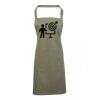 PR154 Premier Grembiule con pettorina e tasca frontale 65% poliestere 35% cotone 195gr Thumbnail