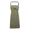 PR154 Premier Grembiule con pettorina e tasca frontale 65% poliestere 35% cotone 195gr Thumbnail