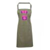 PR154 Premier Grembiule con pettorina e tasca frontale 65% poliestere 35% cotone 195gr Thumbnail