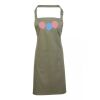 PR154 Premier Grembiule con pettorina e tasca frontale 65% poliestere 35% cotone 195gr Thumbnail