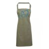 PR154 Premier Grembiule con pettorina e tasca frontale 65% poliestere 35% cotone 195gr Thumbnail