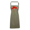PR154 Premier Grembiule con pettorina e tasca frontale 65% poliestere 35% cotone 195gr Thumbnail