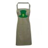 PR154 Premier Grembiule con pettorina e tasca frontale 65% poliestere 35% cotone 195gr Thumbnail