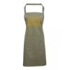PR154 Premier Grembiule con pettorina e tasca frontale 65% poliestere 35% cotone 195gr Thumbnail
