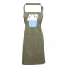 PR154 Premier Grembiule con pettorina e tasca frontale 65% poliestere 35% cotone 195gr Thumbnail