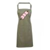 PR154 Premier Grembiule con pettorina e tasca frontale 65% poliestere 35% cotone 195gr Thumbnail