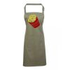 PR154 Premier Grembiule con pettorina e tasca frontale 65% poliestere 35% cotone 195gr Thumbnail