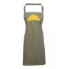 PR154 Premier Grembiule con pettorina e tasca frontale 65% poliestere 35% cotone 195gr Thumbnail
