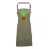 PR154 Premier Grembiule con pettorina e tasca frontale 65% poliestere 35% cotone 195gr Thumbnail