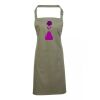 PR154 Premier Grembiule con pettorina e tasca frontale 65% poliestere 35% cotone 195gr Thumbnail