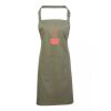 PR154 Premier Grembiule con pettorina e tasca frontale 65% poliestere 35% cotone 195gr Thumbnail