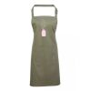 PR154 Premier Grembiule con pettorina e tasca frontale 65% poliestere 35% cotone 195gr Thumbnail