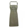PR154 Premier Grembiule con pettorina e tasca frontale 65% poliestere 35% cotone 195gr Thumbnail