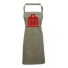 PR154 Premier Grembiule con pettorina e tasca frontale 65% poliestere 35% cotone 195gr Thumbnail
