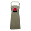 PR154 Premier Grembiule con pettorina e tasca frontale 65% poliestere 35% cotone 195gr Thumbnail