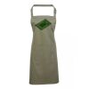 PR154 Premier Grembiule con pettorina e tasca frontale 65% poliestere 35% cotone 195gr Thumbnail