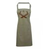 PR154 Premier Grembiule con pettorina e tasca frontale 65% poliestere 35% cotone 195gr Thumbnail