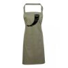 PR154 Premier Grembiule con pettorina e tasca frontale 65% poliestere 35% cotone 195gr Thumbnail