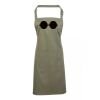 PR154 Premier Grembiule con pettorina e tasca frontale 65% poliestere 35% cotone 195gr Thumbnail