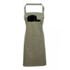 PR154 Premier Grembiule con pettorina e tasca frontale 65% poliestere 35% cotone 195gr Thumbnail