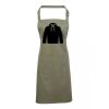 PR154 Premier Grembiule con pettorina e tasca frontale 65% poliestere 35% cotone 195gr Thumbnail