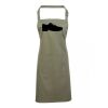 PR154 Premier Grembiule con pettorina e tasca frontale 65% poliestere 35% cotone 195gr Thumbnail