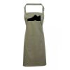 PR154 Premier Grembiule con pettorina e tasca frontale 65% poliestere 35% cotone 195gr Thumbnail