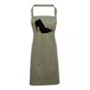 PR154 Premier Grembiule con pettorina e tasca frontale 65% poliestere 35% cotone 195gr Thumbnail
