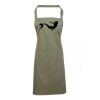 PR154 Premier Grembiule con pettorina e tasca frontale 65% poliestere 35% cotone 195gr Thumbnail