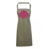 PR154 Premier Grembiule con pettorina e tasca frontale 65% poliestere 35% cotone 195gr Thumbnail