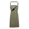 PR154 Premier Grembiule con pettorina e tasca frontale 65% poliestere 35% cotone 195gr Thumbnail