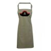 PR154 Premier Grembiule con pettorina e tasca frontale 65% poliestere 35% cotone 195gr Thumbnail