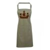 PR154 Premier Grembiule con pettorina e tasca frontale 65% poliestere 35% cotone 195gr Thumbnail