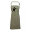 PR154 Premier Grembiule con pettorina e tasca frontale 65% poliestere 35% cotone 195gr Thumbnail