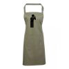 PR154 Premier Grembiule con pettorina e tasca frontale 65% poliestere 35% cotone 195gr Thumbnail