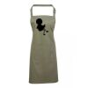 PR154 Premier Grembiule con pettorina e tasca frontale 65% poliestere 35% cotone 195gr Thumbnail