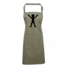 PR154 Premier Grembiule con pettorina e tasca frontale 65% poliestere 35% cotone 195gr Thumbnail