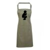 PR154 Premier Grembiule con pettorina e tasca frontale 65% poliestere 35% cotone 195gr Thumbnail