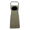 PR154 Premier Grembiule con pettorina e tasca frontale 65% poliestere 35% cotone 195gr Thumbnail