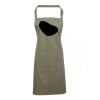 PR154 Premier Grembiule con pettorina e tasca frontale 65% poliestere 35% cotone 195gr Thumbnail