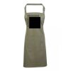PR154 Premier Grembiule con pettorina e tasca frontale 65% poliestere 35% cotone 195gr Thumbnail