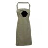 PR154 Premier Grembiule con pettorina e tasca frontale 65% poliestere 35% cotone 195gr Thumbnail
