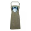 PR154 Premier Grembiule con pettorina e tasca frontale 65% poliestere 35% cotone 195gr Thumbnail