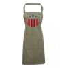 PR154 Premier Grembiule con pettorina e tasca frontale 65% poliestere 35% cotone 195gr Thumbnail