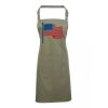 PR154 Premier Grembiule con pettorina e tasca frontale 65% poliestere 35% cotone 195gr Thumbnail