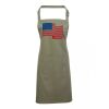 PR154 Premier Grembiule con pettorina e tasca frontale 65% poliestere 35% cotone 195gr Thumbnail