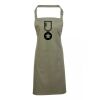PR154 Premier Grembiule con pettorina e tasca frontale 65% poliestere 35% cotone 195gr Thumbnail