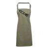 PR154 Premier Grembiule con pettorina e tasca frontale 65% poliestere 35% cotone 195gr Thumbnail